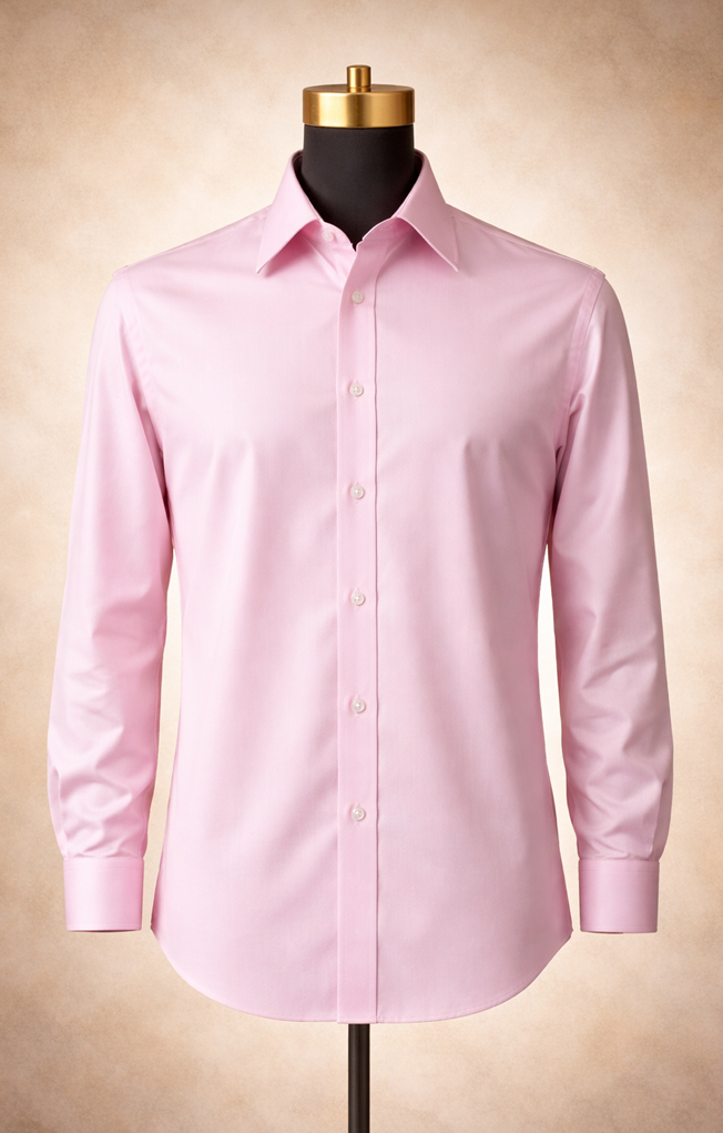 Blush Elegance Formal Shirt