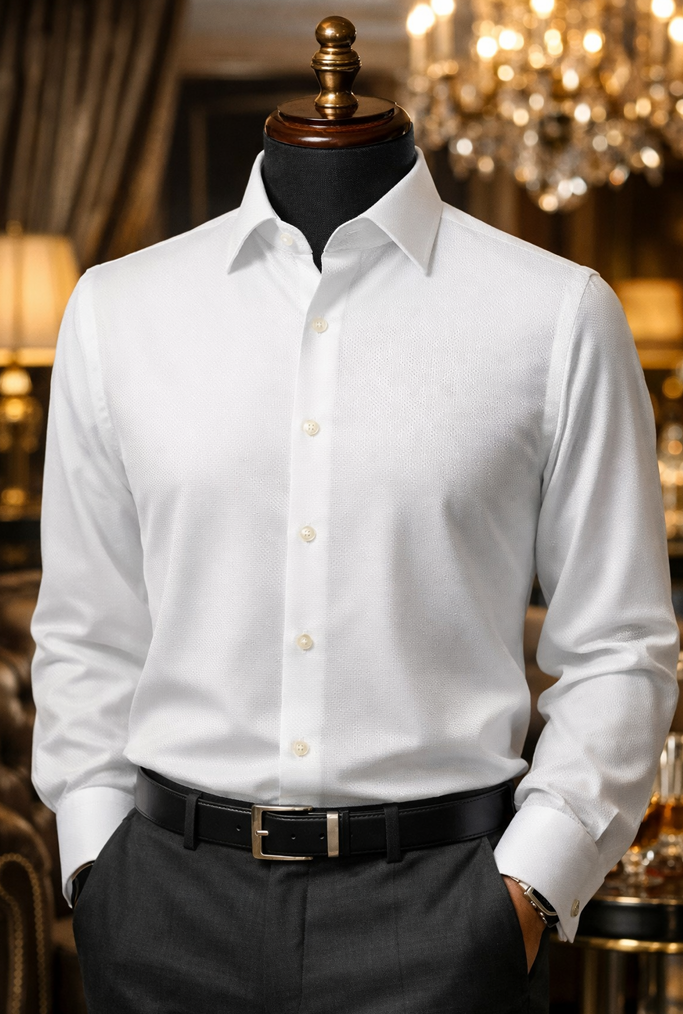 Pearl Luxe Textured Shirt