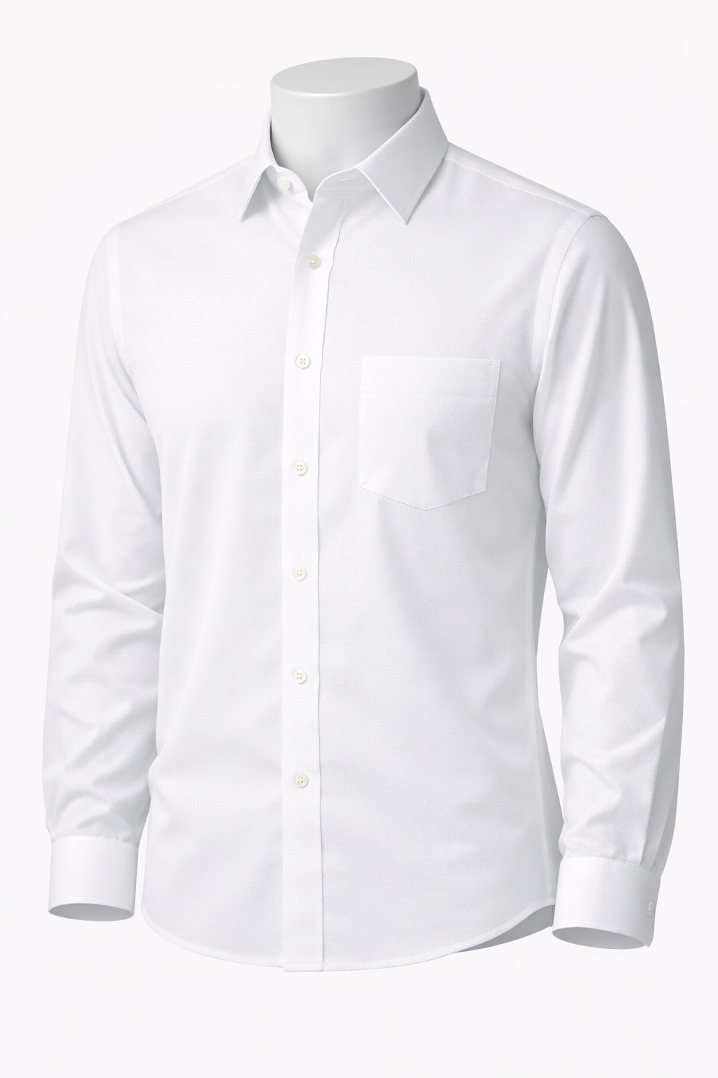 Crisp Pinnacle White Shirt