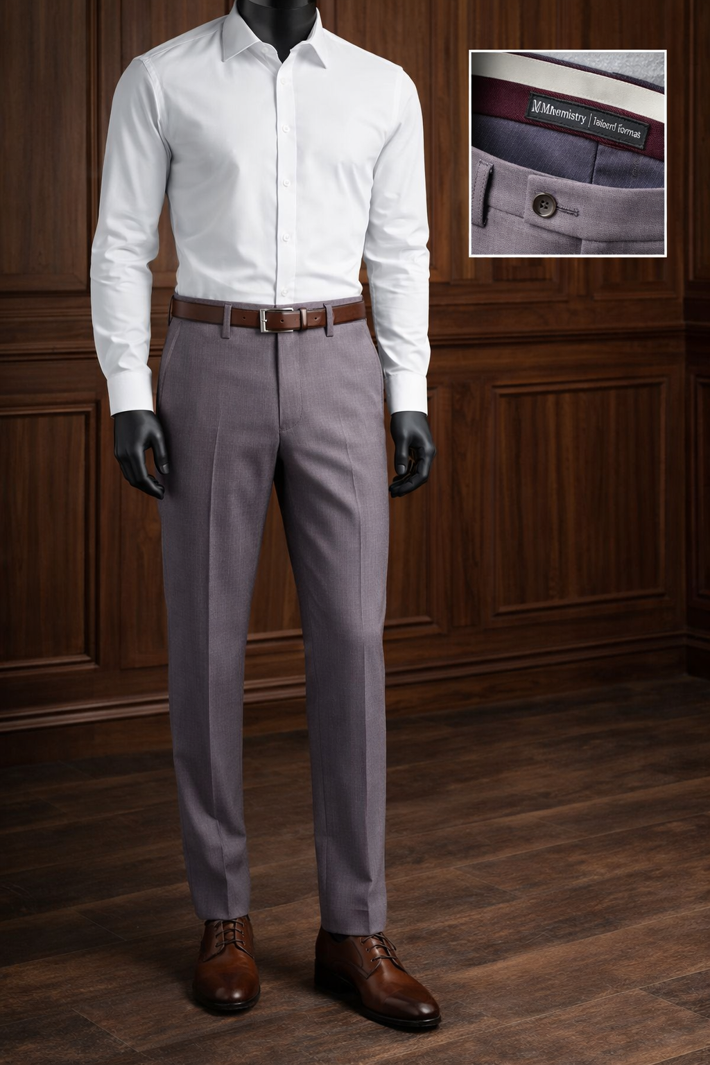 Lilac Shadow Trouser