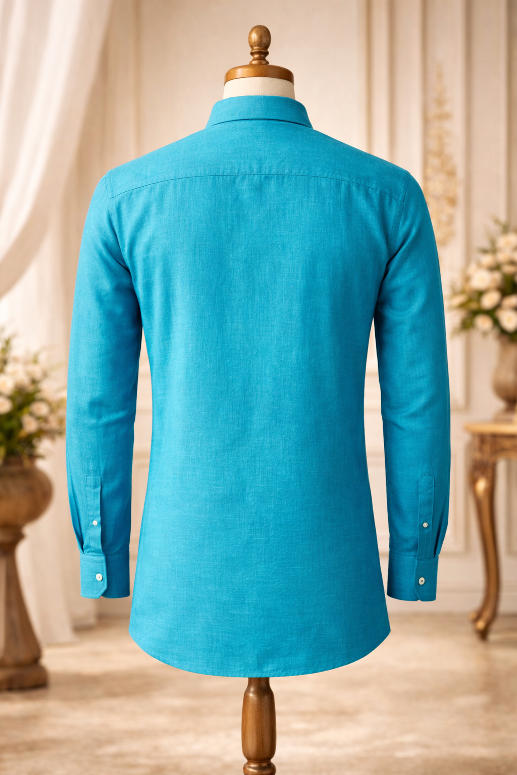 Turquoise Tide Premium Cotton Shirt view 2
