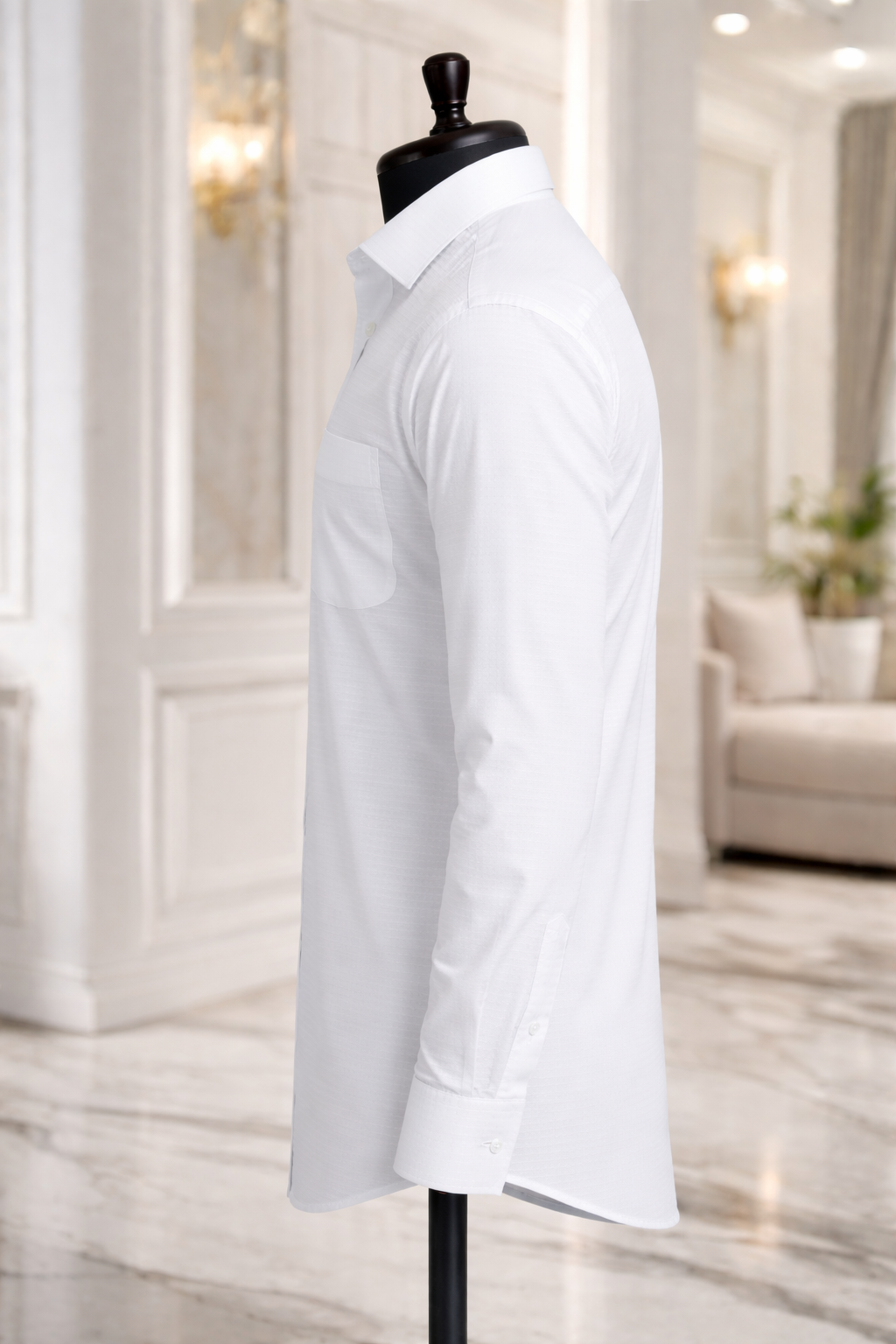 Diamond Frost Textured Shirt view 3