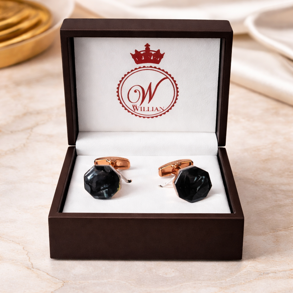 Midnight Regent Premium Cufflinks