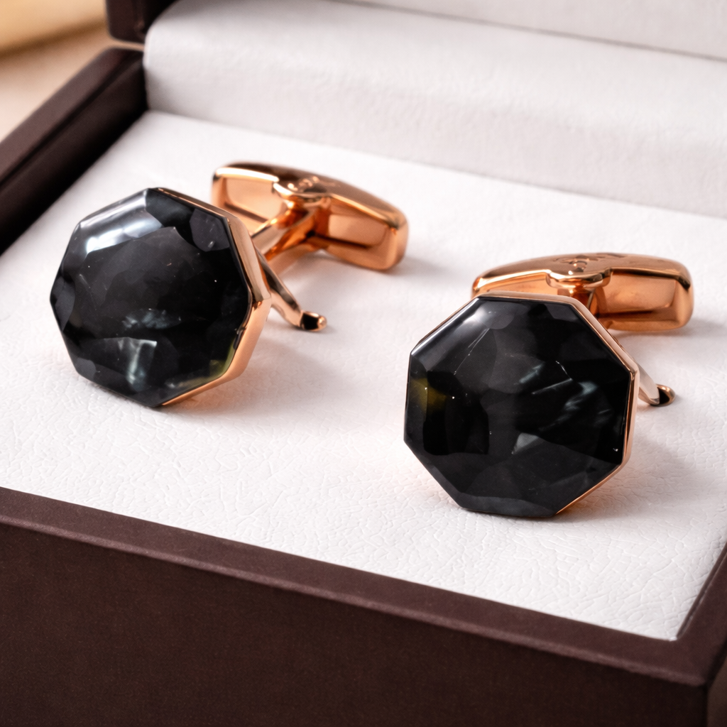 Midnight Regent Premium Cufflinks view 3