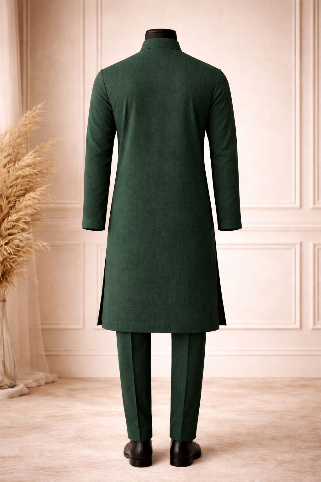 Emerald Sovereign Premium Kurta Pant Set view 2