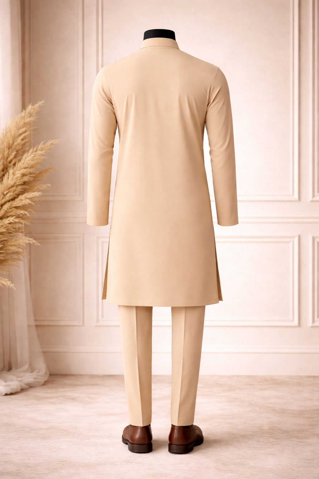 Sahara Majesty Camel Kurta Pant view 2