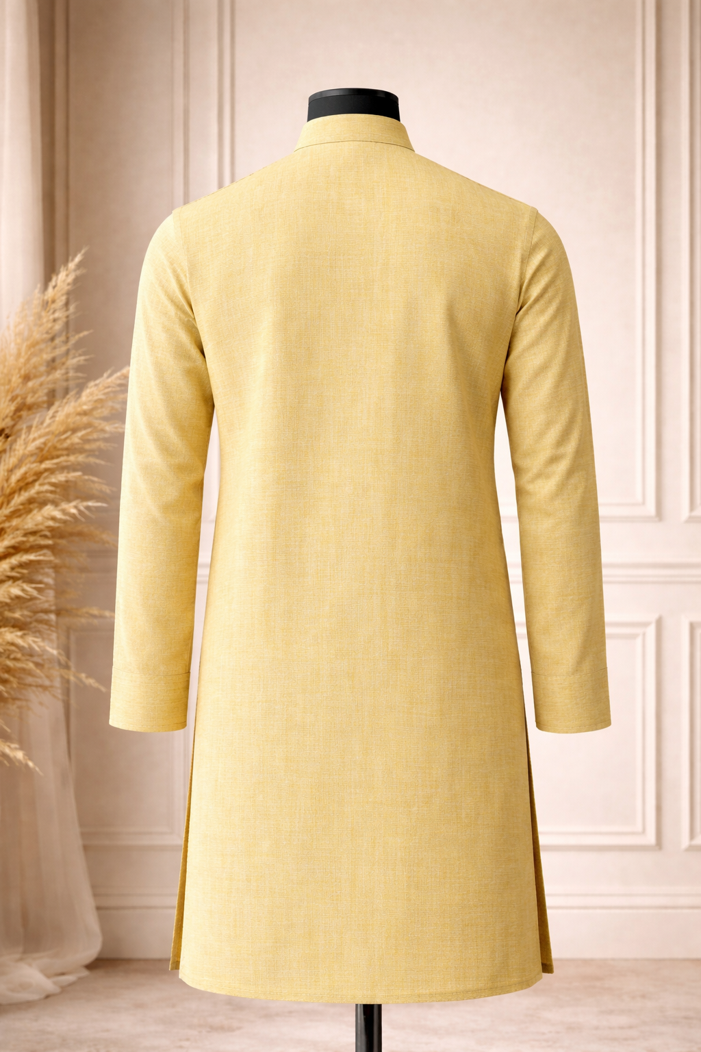 Golden Dawn Textured Premium Kurta view 2