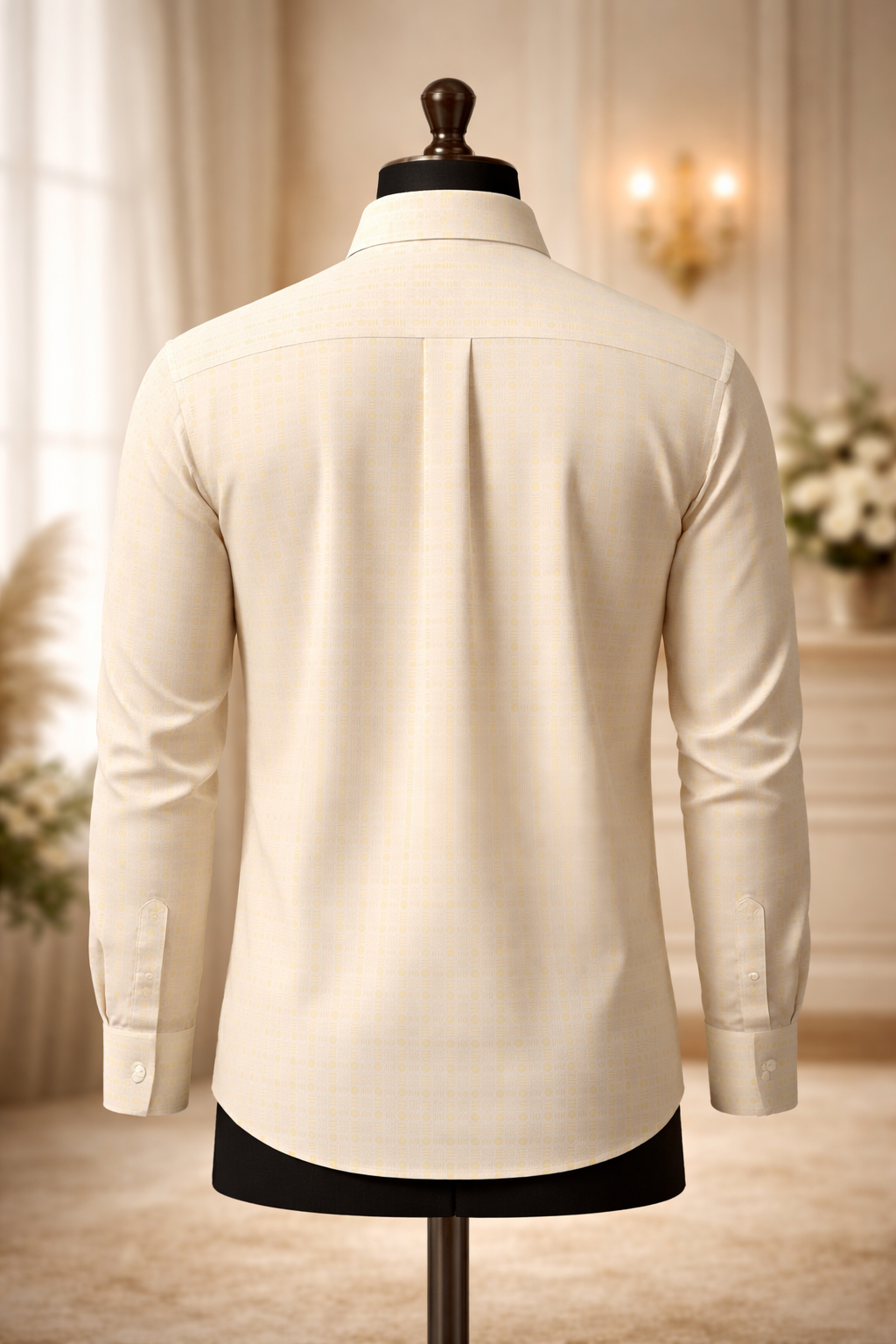 Lime Gingham Premium Casual Shirt view 2