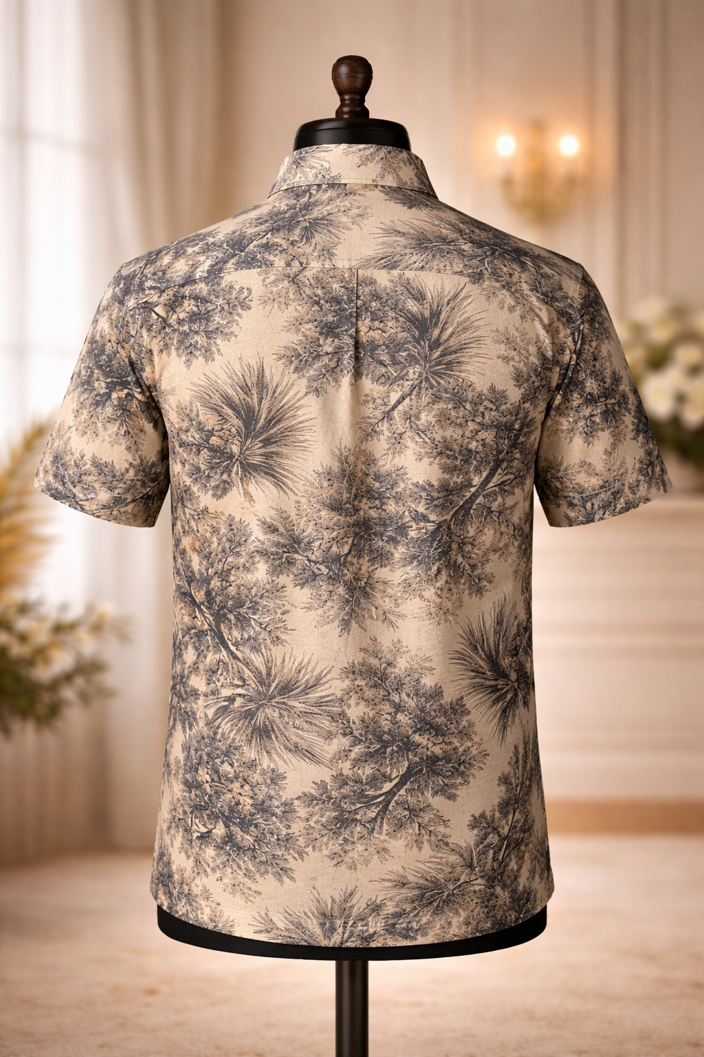 Tropical Print Premium Casual Shirt view 2