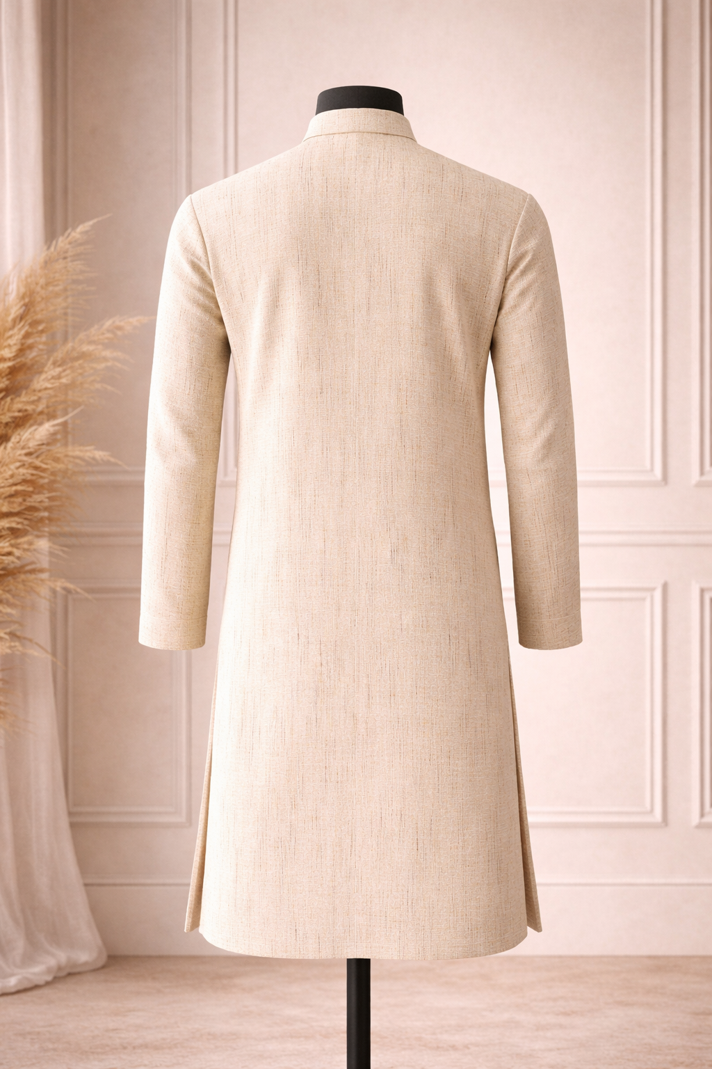 Off-Beige Premium Cotton Kurta view 2