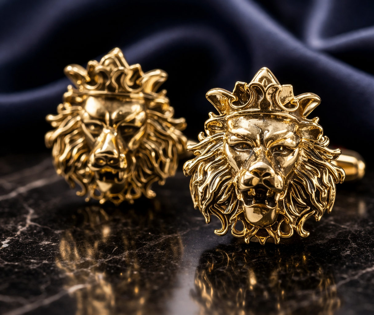 Majestic Lion Cufflinks view 2