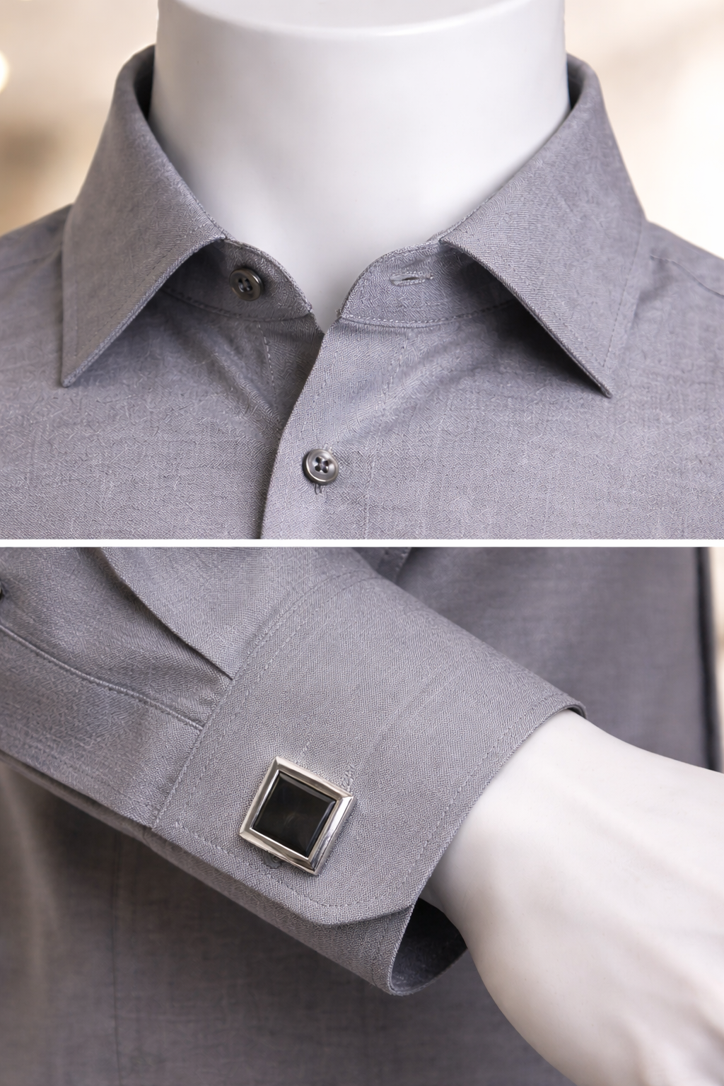 Ash Grey Classic Shirt view 3