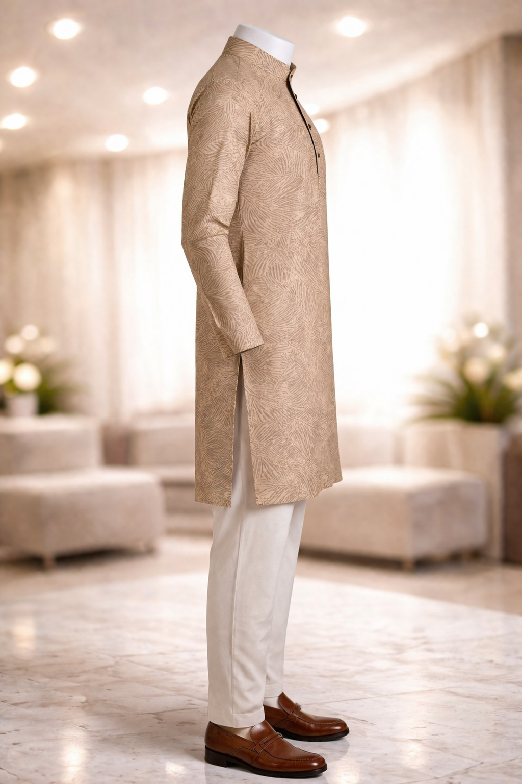 Palm Leaf Kurta view 4