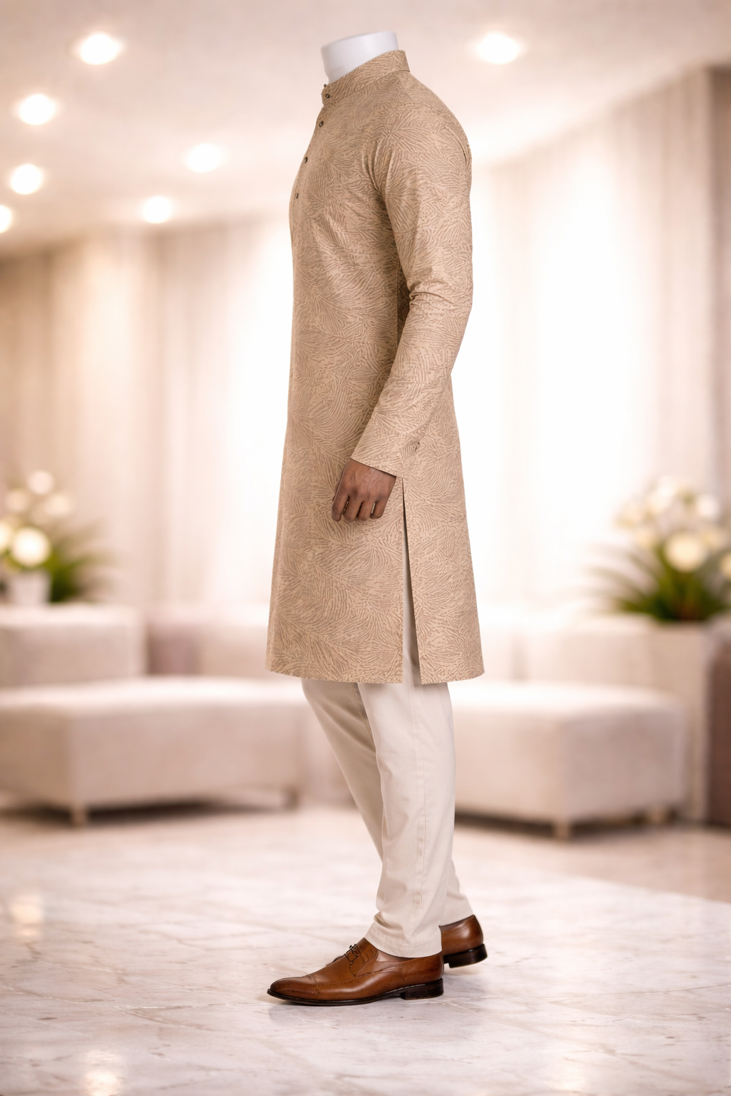 Palm Leaf Kurta view 5