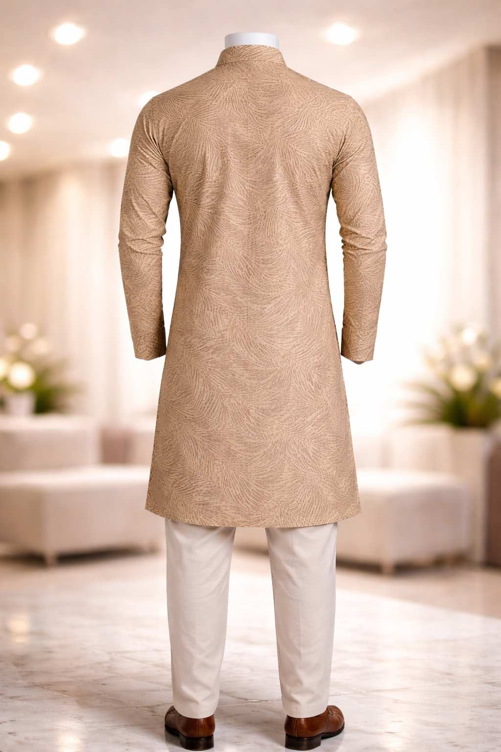 Palm Leaf Kurta view 6