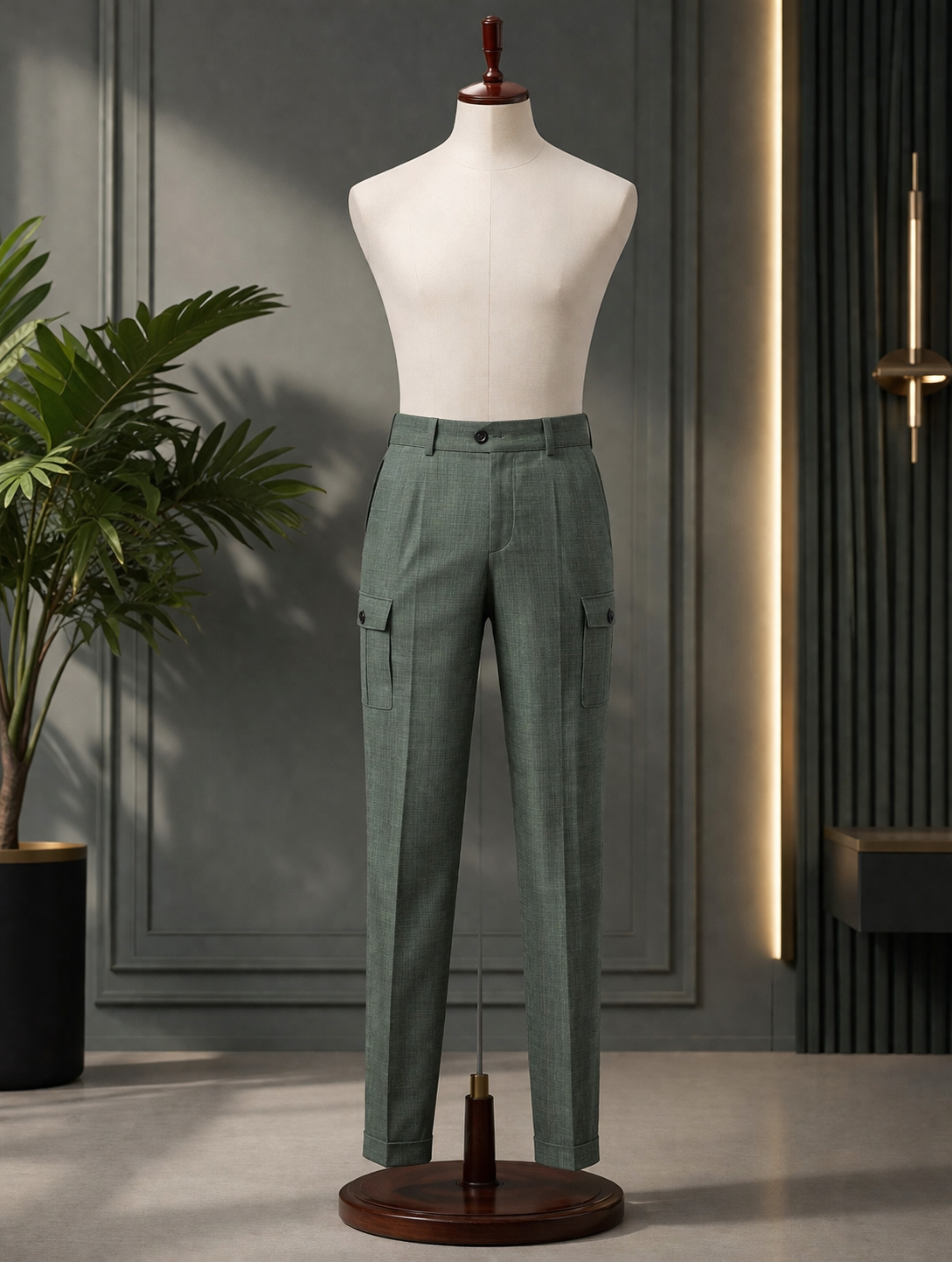 Olive Premium Trouser for Modern Gentleman