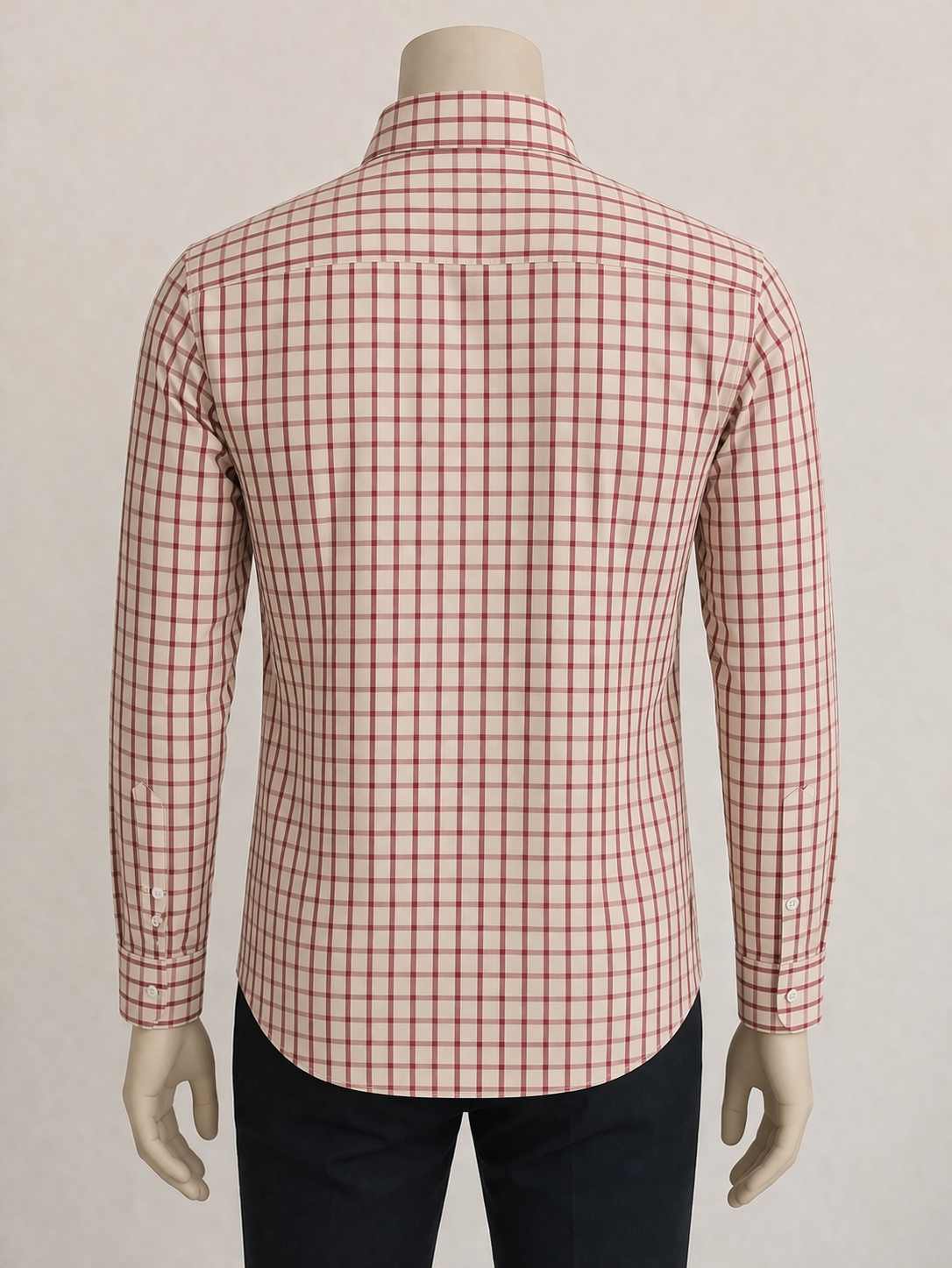 Crimson Check Shirt view 5