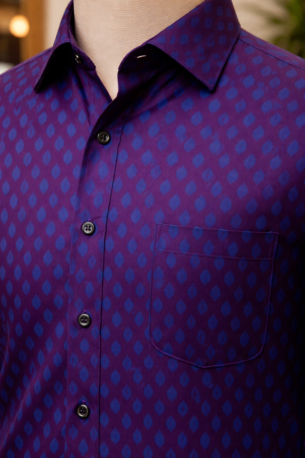 Wine Diamond Shirt view 2