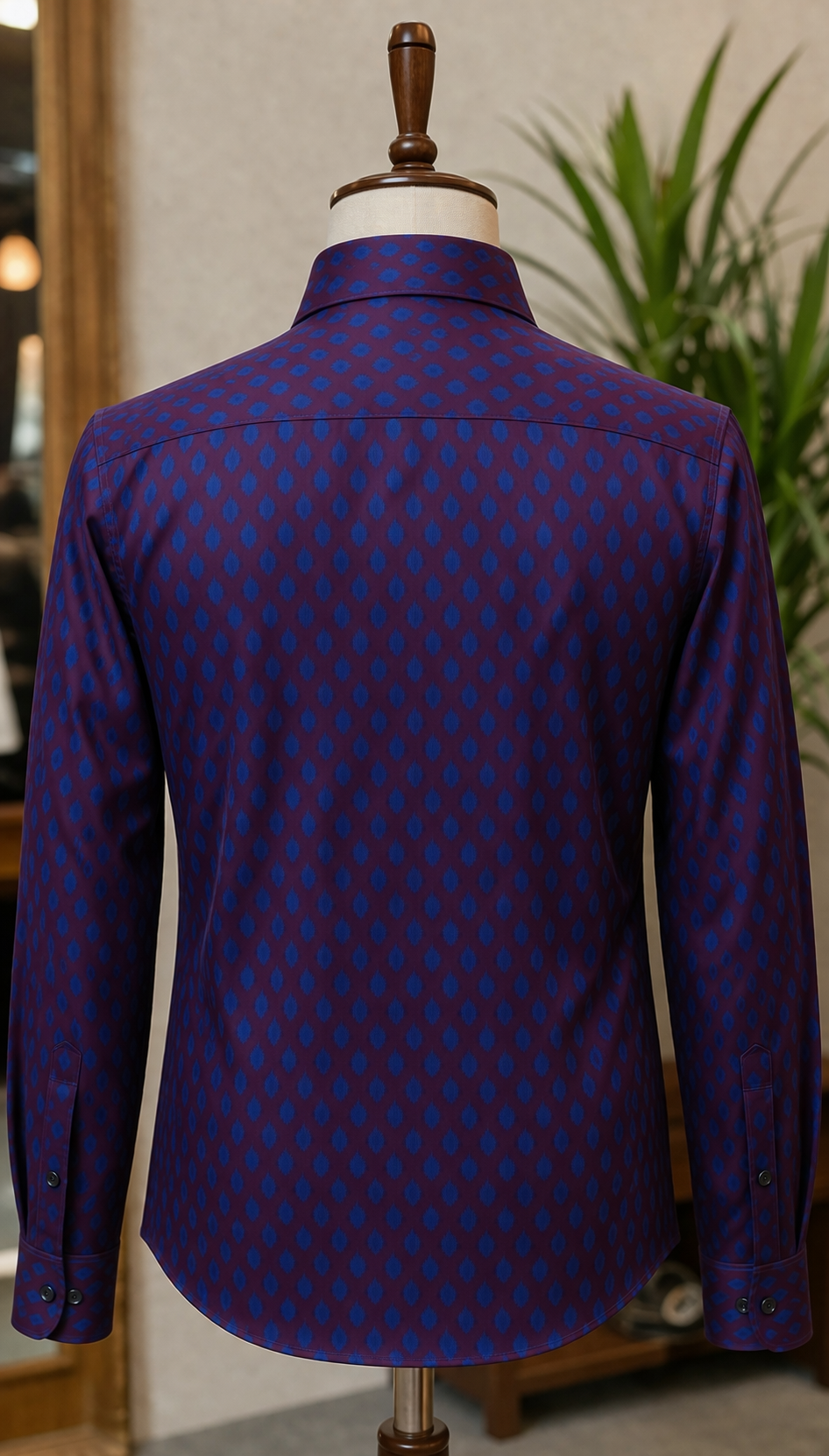 Wine Diamond Shirt view 5